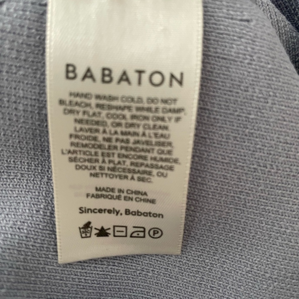 Babaton Classic Gray Knit Pencil Skirt - Picture 4 of 5